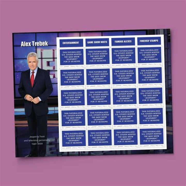 Exploring the Legacy of Alex Trebek: The Stamp Collection Tribute