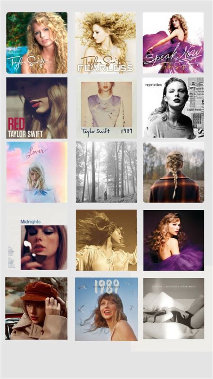 Taylor Swift's Studio Albums: Released in Chronological Order